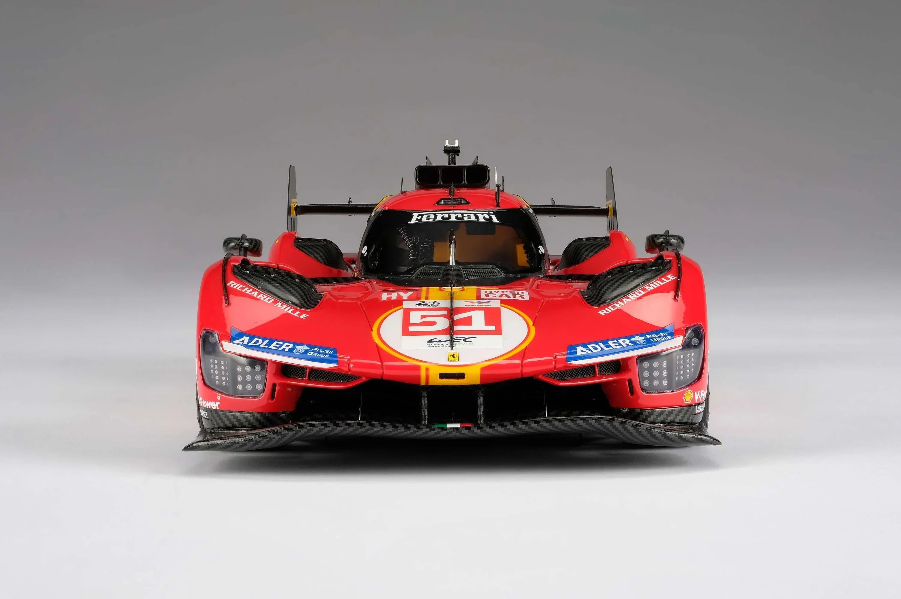 Ferrari 499P 2023 Le Mans Winner 1:18 Amalgam Car Model