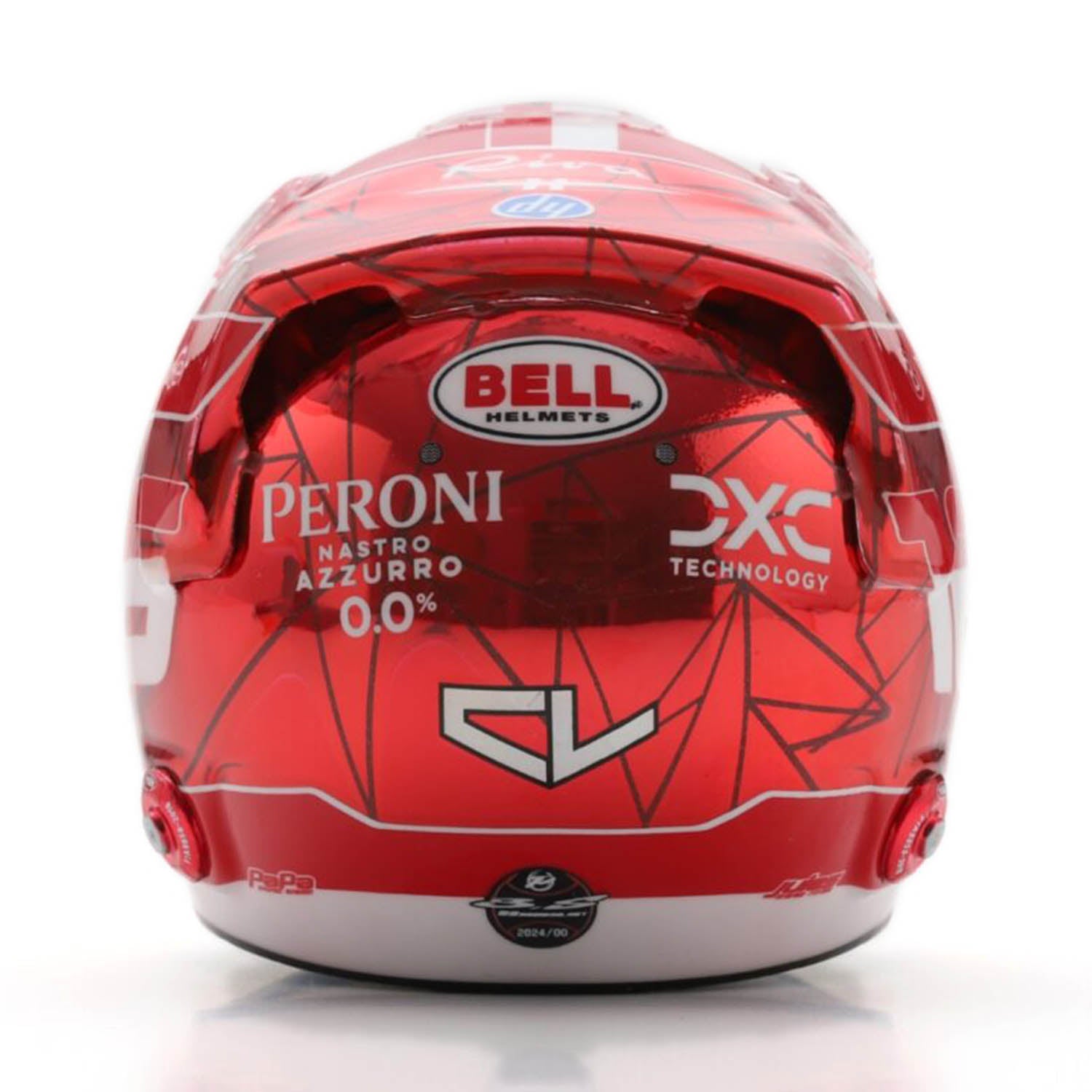 #16 Leclerc Singapore GP 2024 1:5 Mini Helmet
