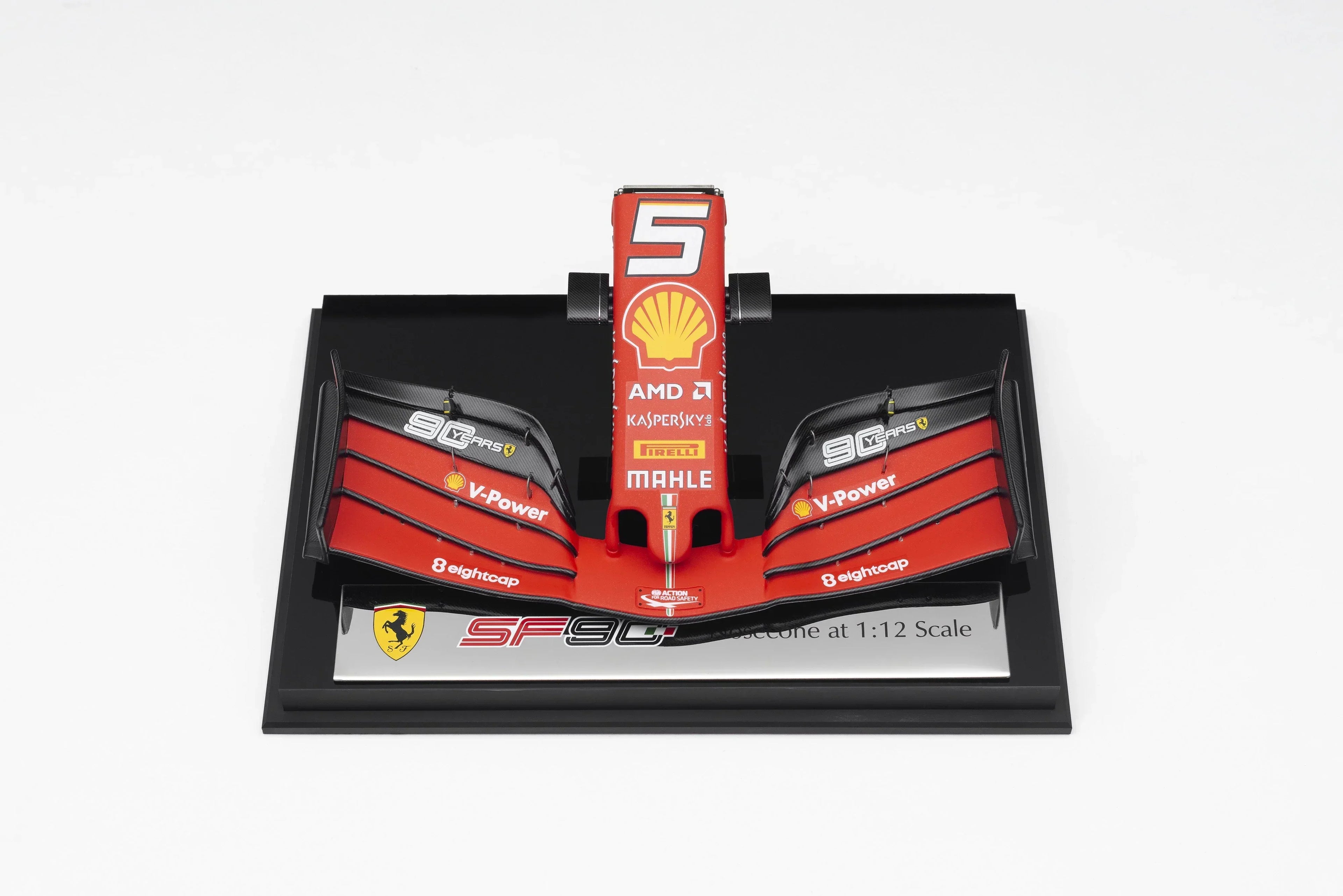 SF90 Sebastian Vettel Front Wing Season Amalgam 1:12 Nosecone