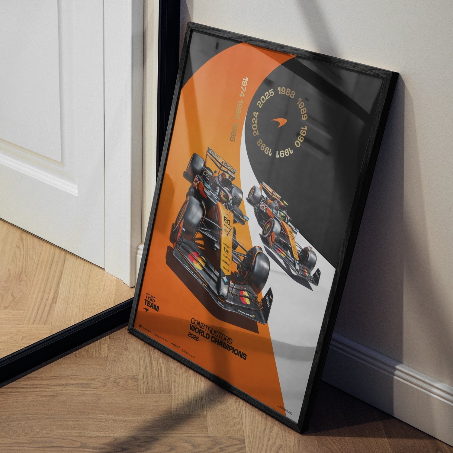 2025 Constructors World Champions | Official Poster | Large