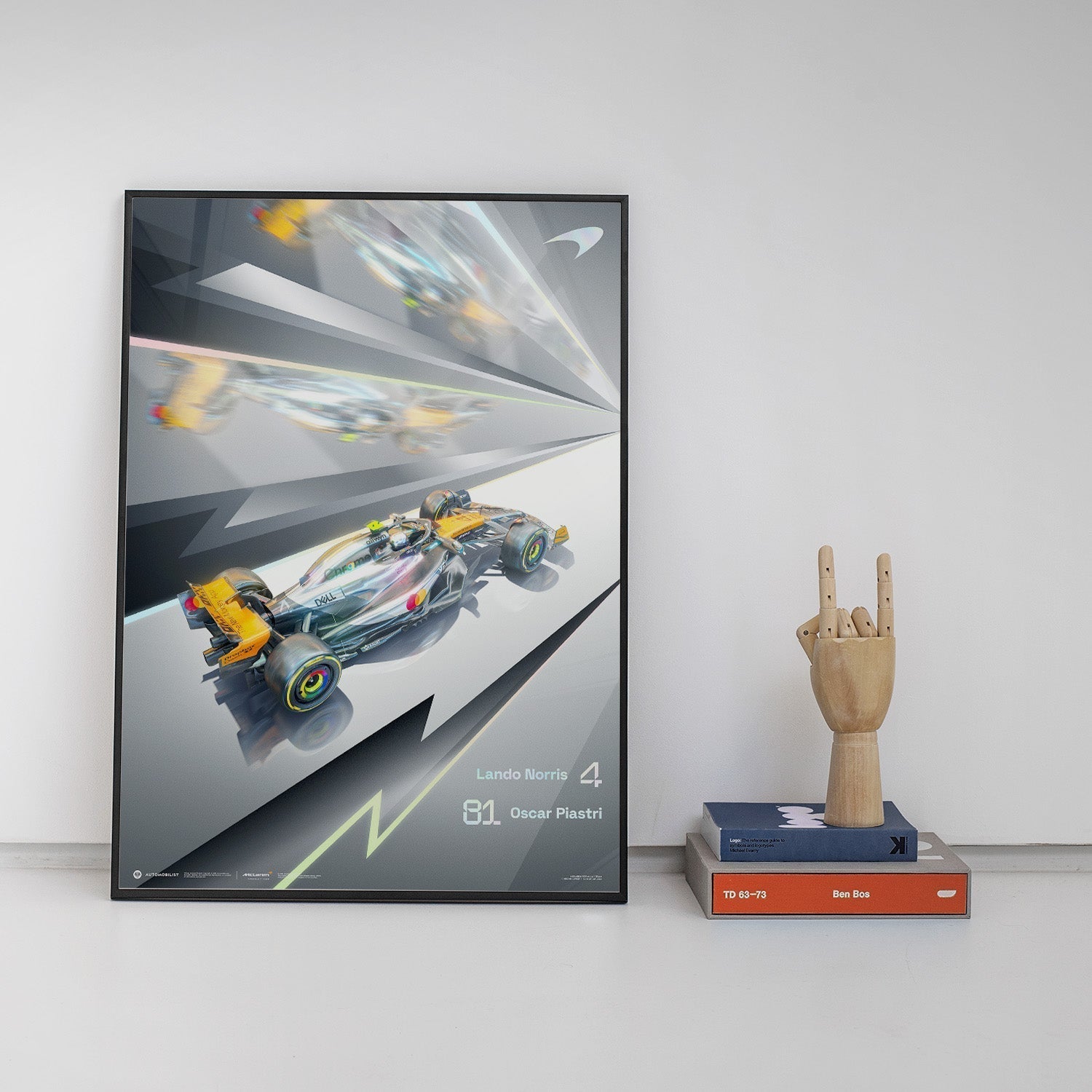 McLaren Formula 1 Team Chrome Livery British Grand Prix 2025 | Large