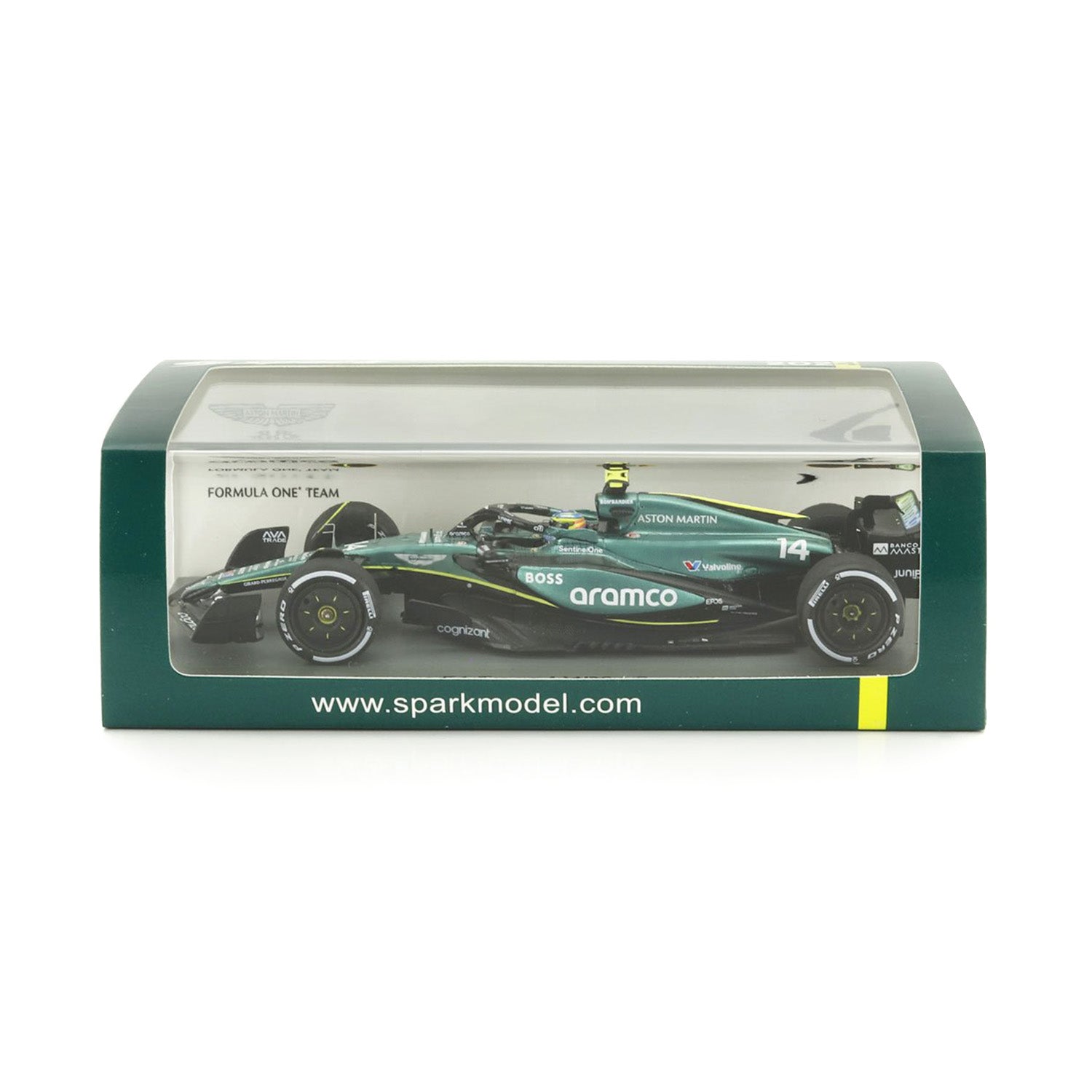 #14 Alonso 2024 Saudi Arabian GP 1:43 Spark Car Model