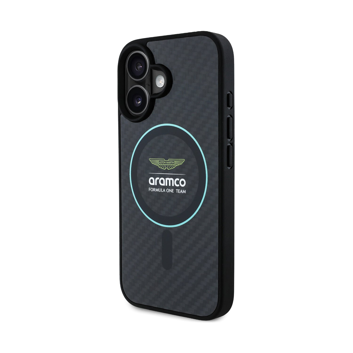 Real Carbon AMF1 Logo iPhone Case