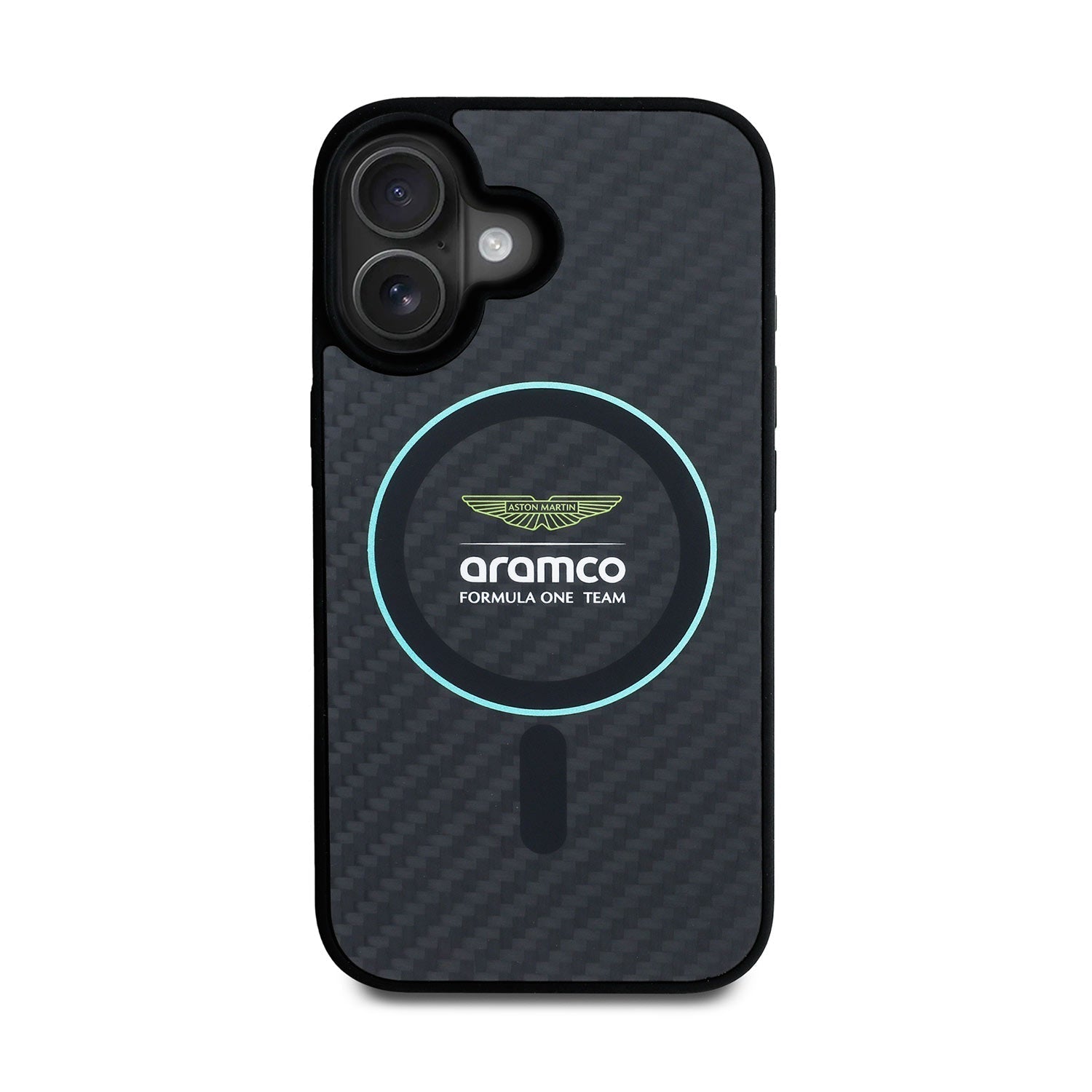 Real Carbon AMF1 Logo iPhone Case