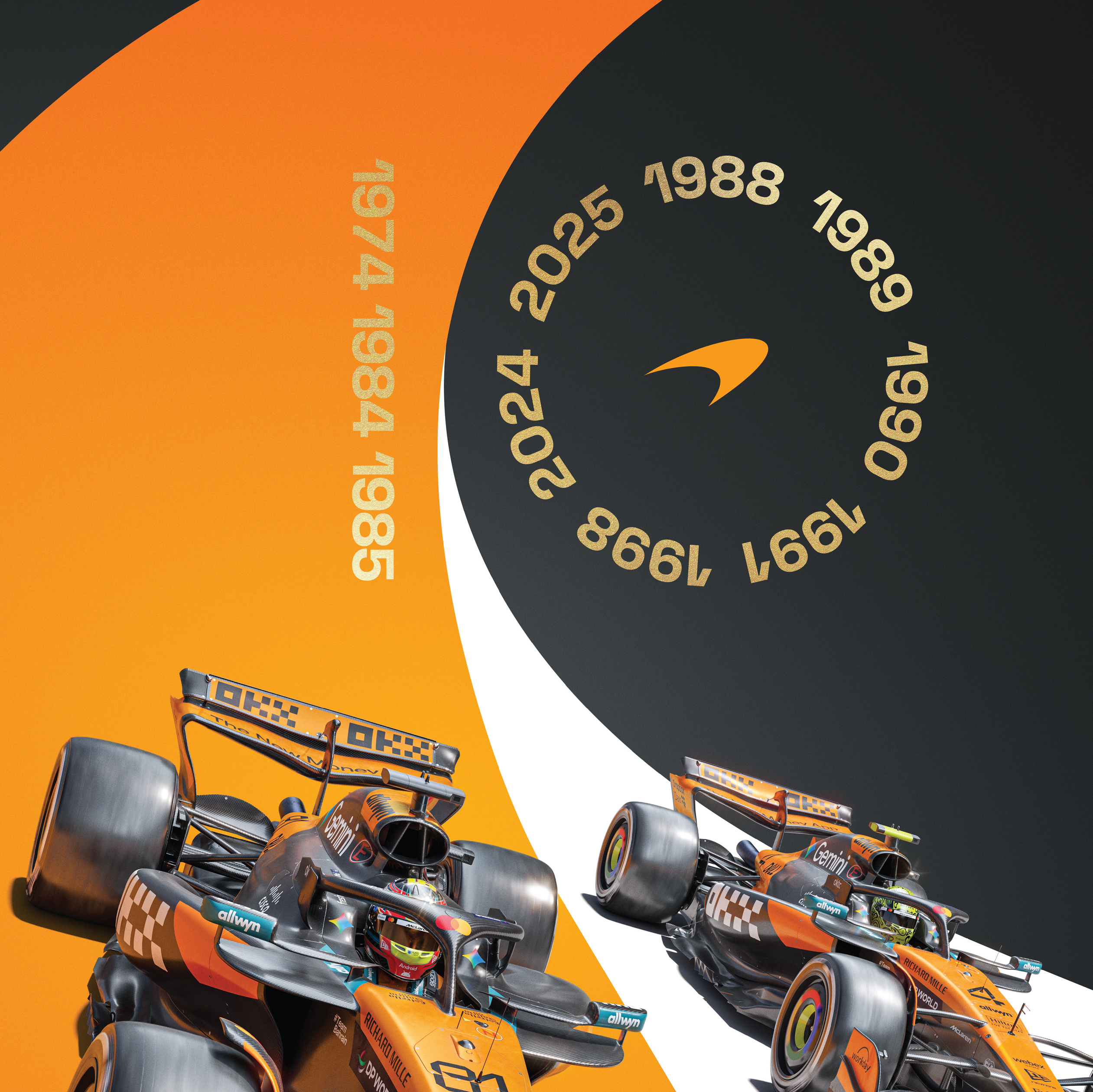2025 Constructors World Champions | Official Poster | Large