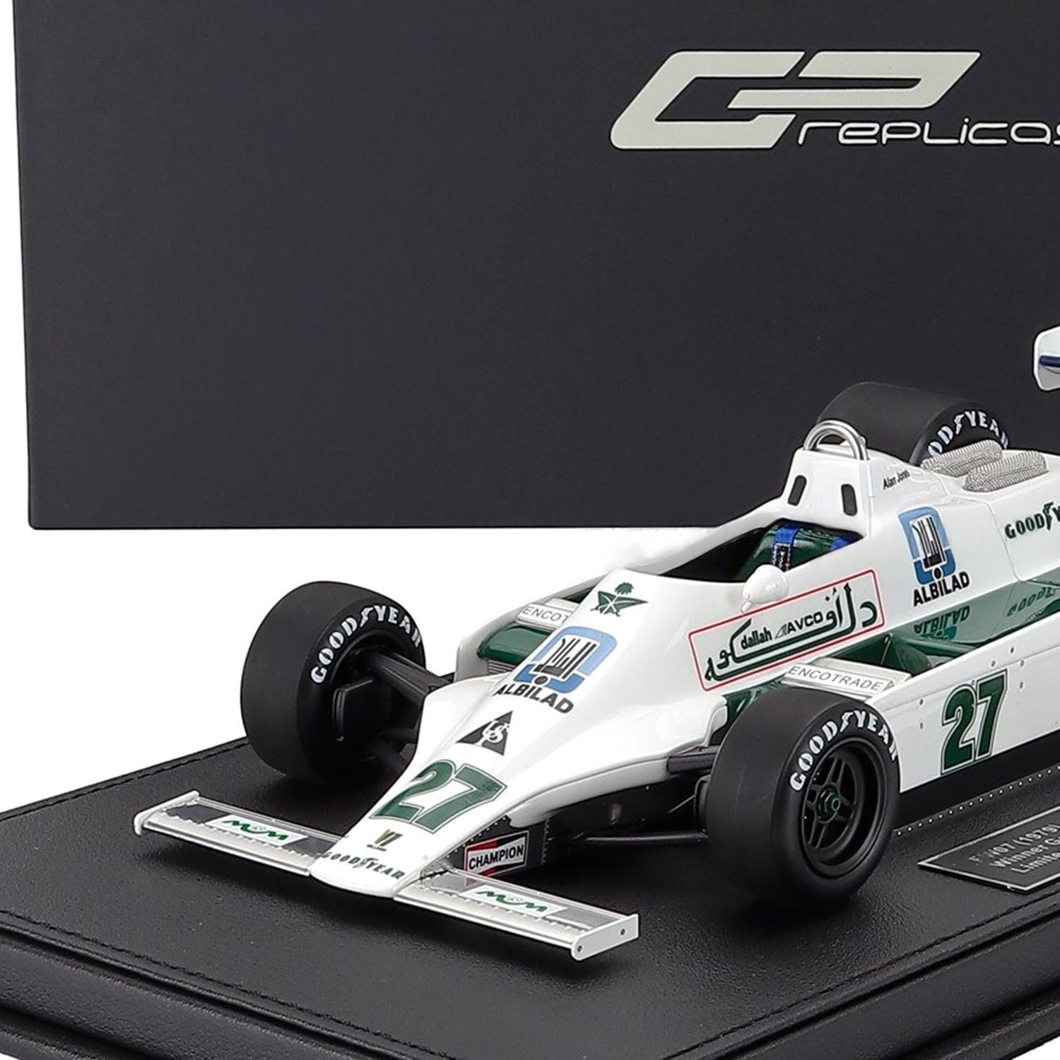 Alan Jones FW07 1979 Fly Saudia World Champion 1:18 Car Model