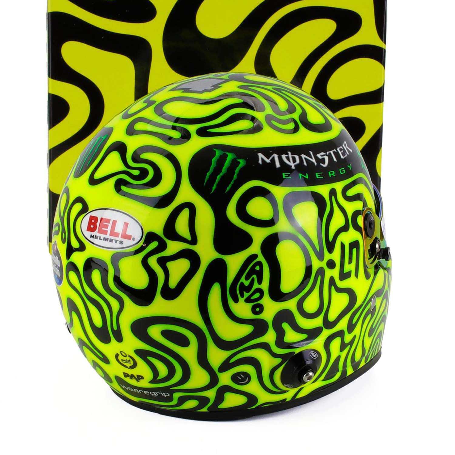 #4 Norris 2025 World Champion 1:2 Mini Helmet by Bell