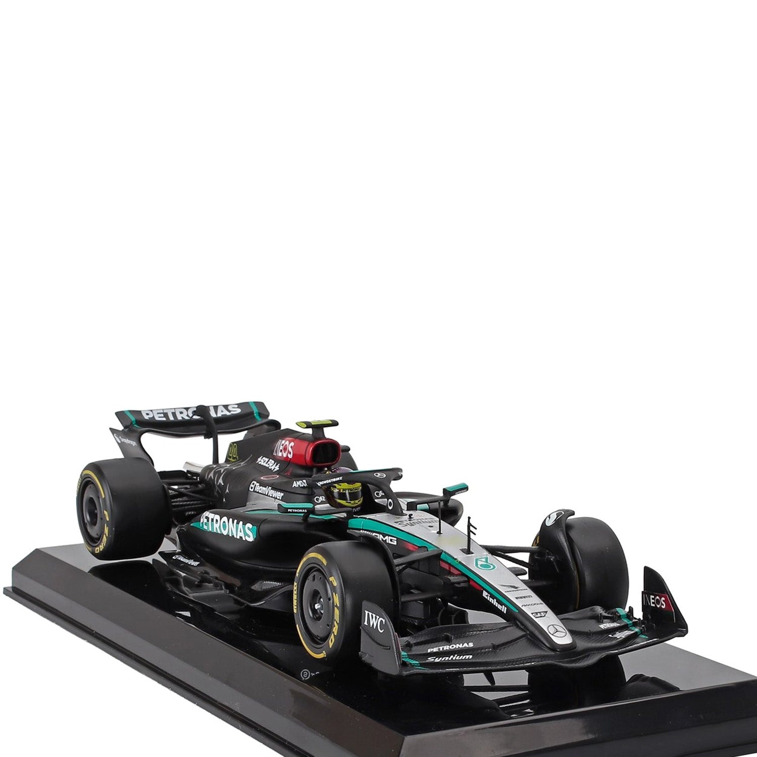 #44 Hamilton W15 2024 Season 1:24 Car Model
