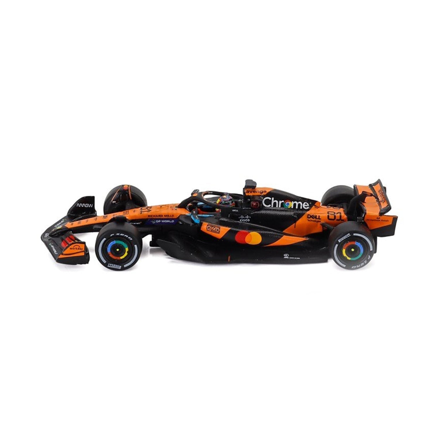 #81 Piastri MCL39 China GP 2025 1:64 Car Model
