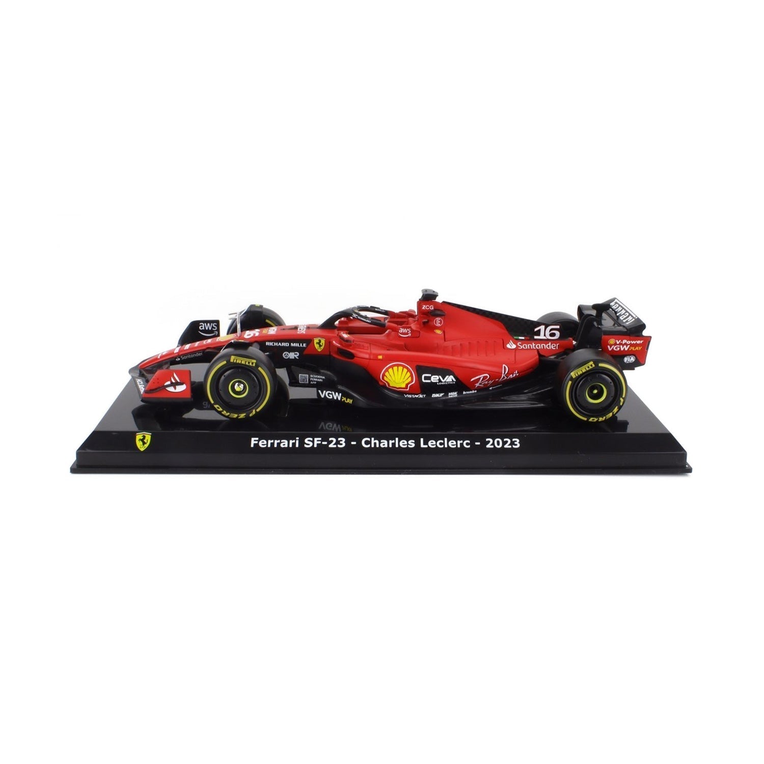 #16 Leclerc SF23 2023 Season 1:24 Car Model