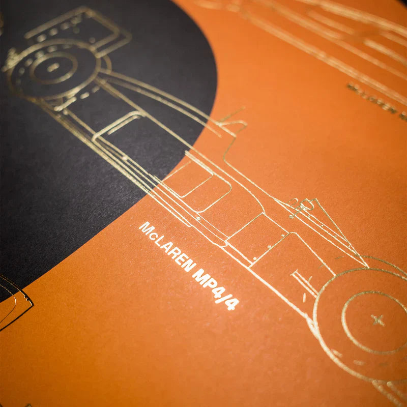 F1® World Constructors' Champions - 2024 - History | Collector's Edition Poster | Large