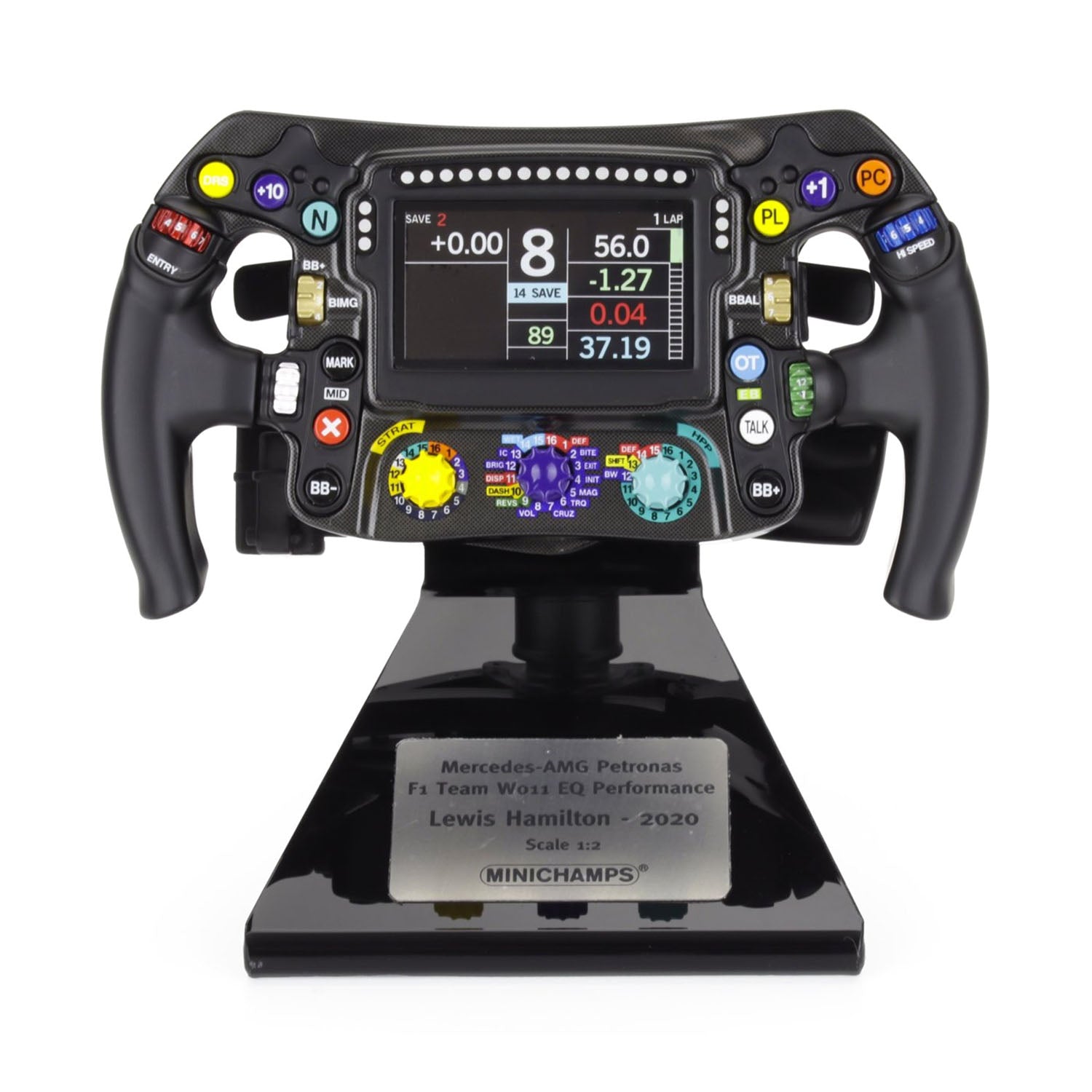 #44 Hamilton W11 World Champion 2020 1:2 Steering Wheel Model