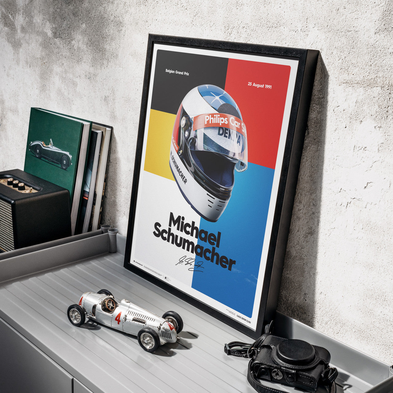 Michael Schumacher - Helmet - 1991 | Edition of 200