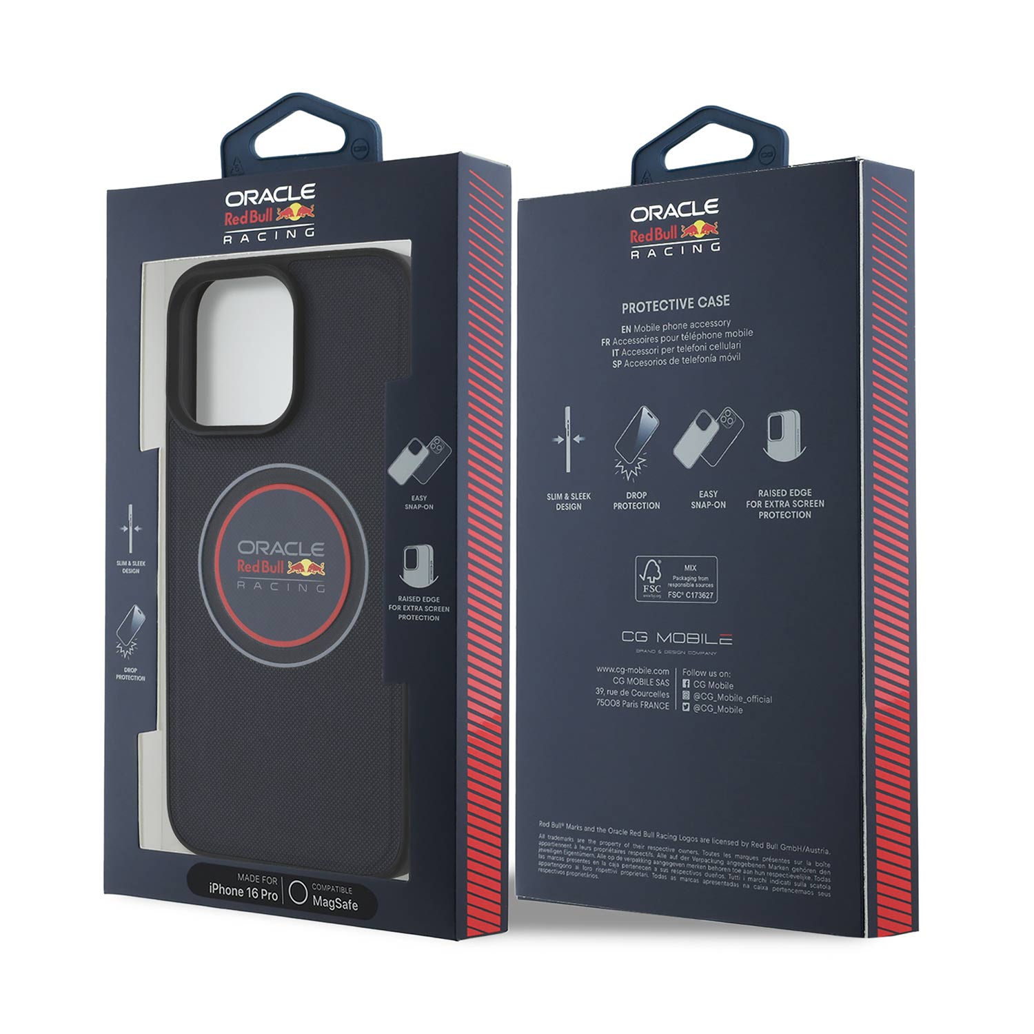 MagSafe PU Leather iPhone Case