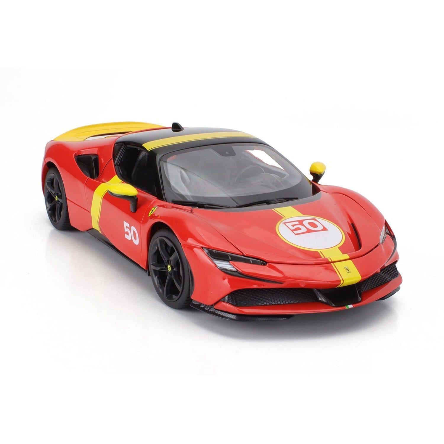 Ferrari SF90 Stradale Hybrid 1000hp #50 24h LE MANS Livery 1:18 Car Model