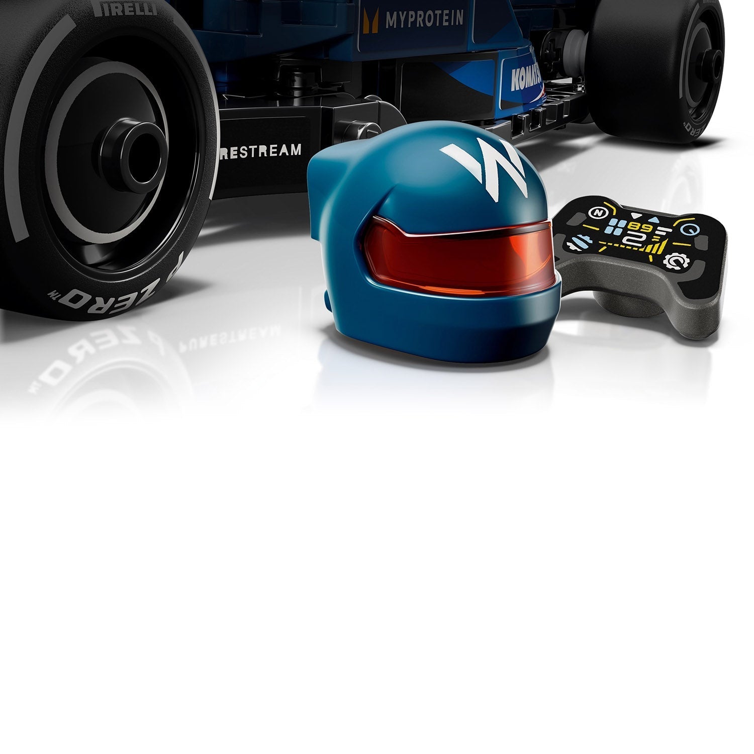 Williams Racing 2024 1:25 Lego Car Model